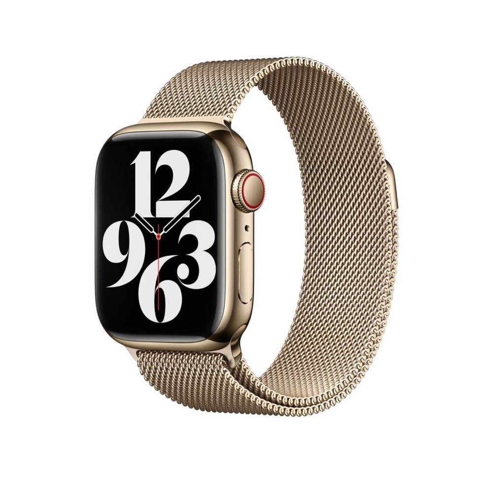 Apple Watch Band 41mm Gold Milanese Loop